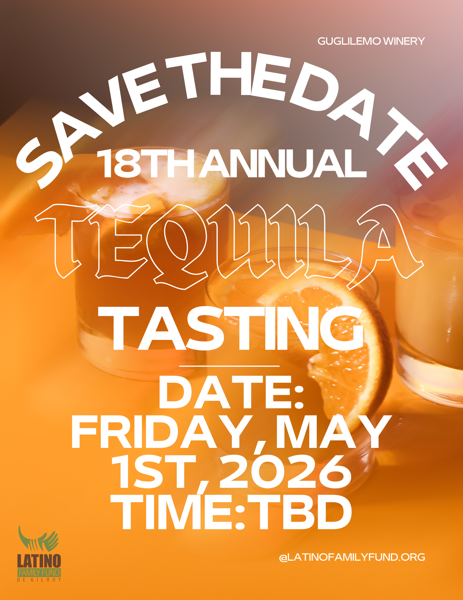 Save the Date - 18th Annual Tequila Tasting